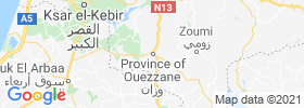 Ouazzane map